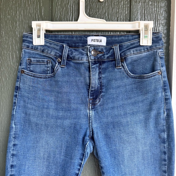 Pistola High Rise Skinny Jeans | Size 27 | 25″ Inseam – Medium Wash - Picture 2 of 10
